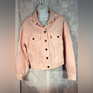 Levi Light Pink Jean Jacket